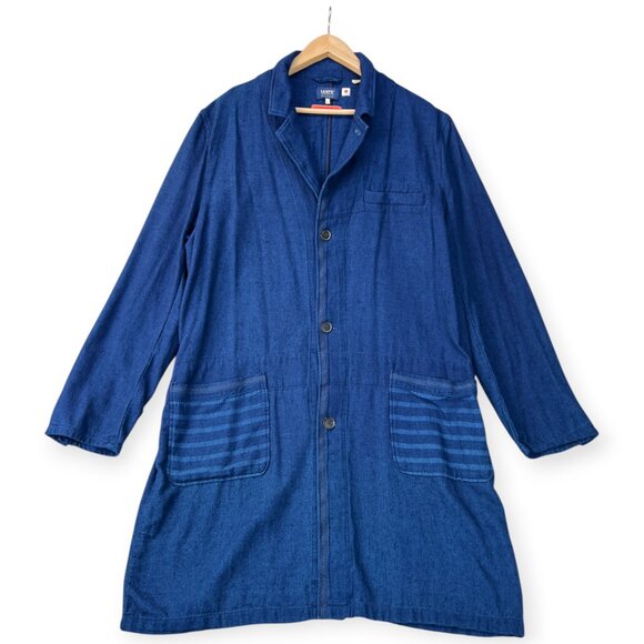 Rare Levi's Made & Crafted Women Barn Jacket Sz 4 Japanese Denim Josh Peskowitz - Picture 2 of 16